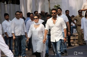 Celebs Condolence To Sridevi At Mumbai